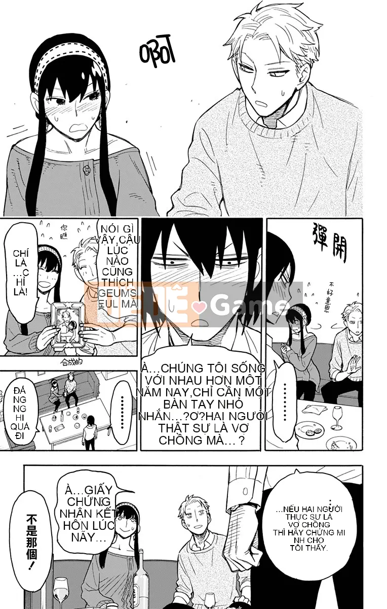 Gián điệp chơi nhà Chương 012