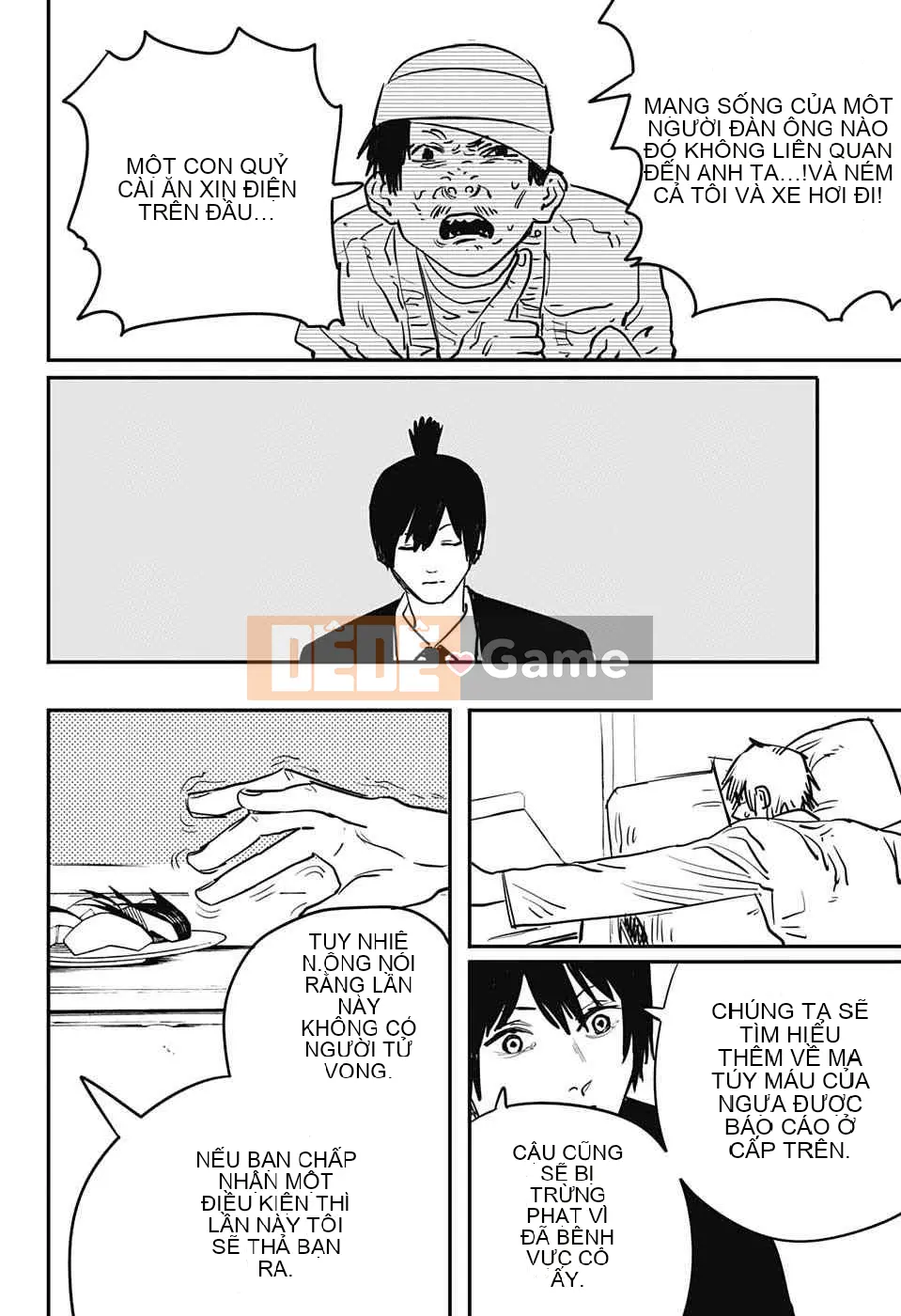 Người đàn ông cưa máy Chương 011