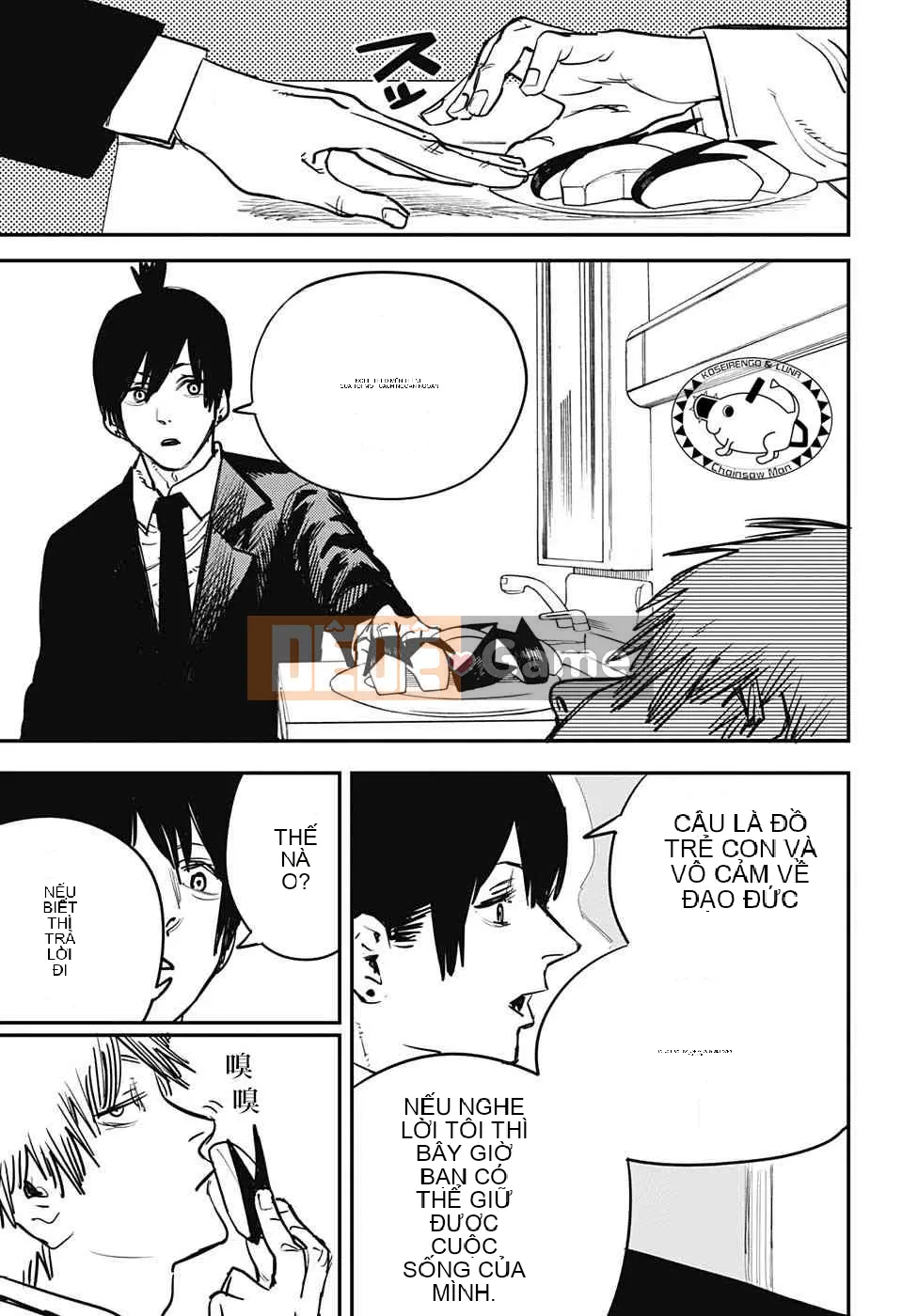 Người đàn ông cưa máy Chương 011