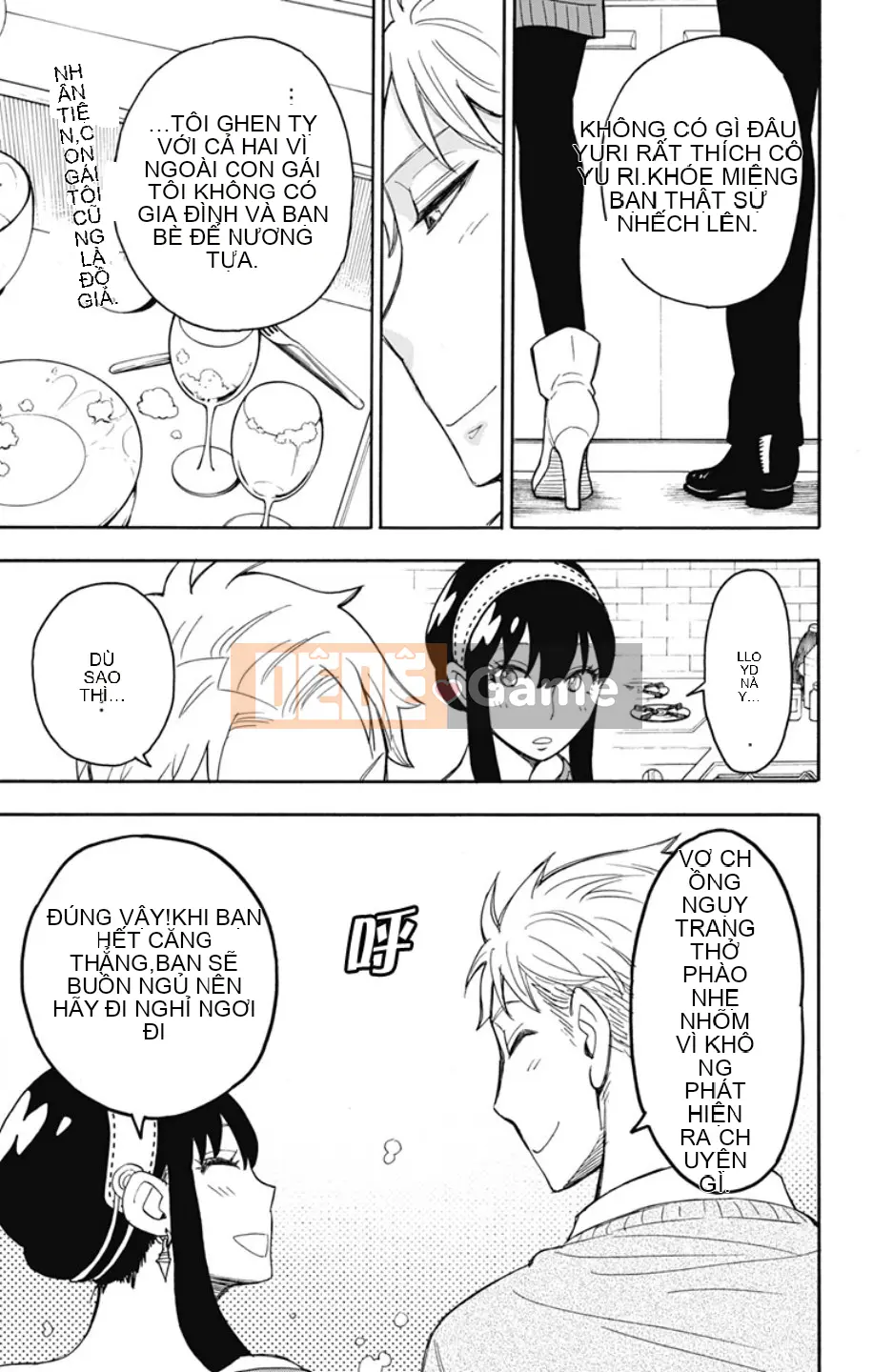 Gián điệp chơi nhà Chương 013