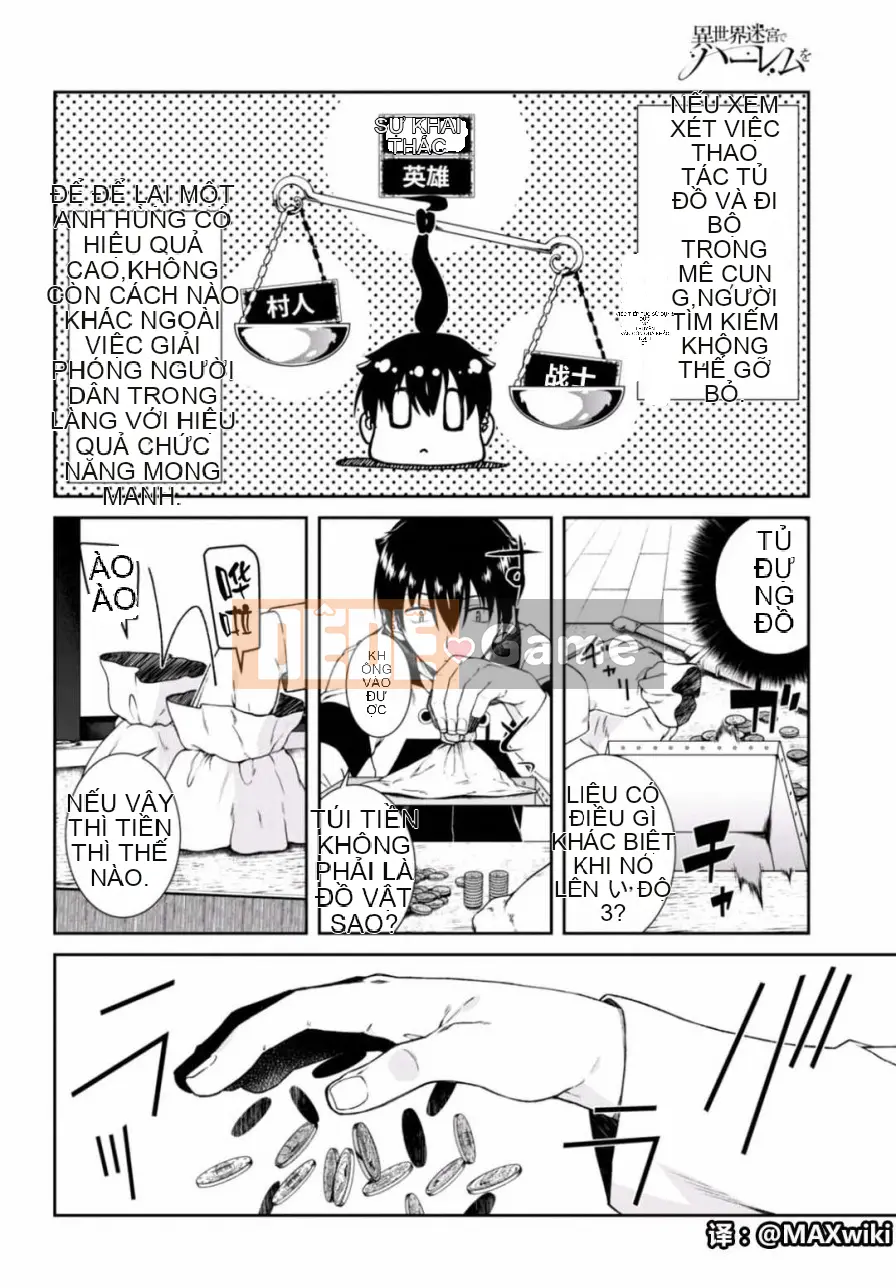 Mở hậu cung trong mê cung của một thế giới khác Chương 007