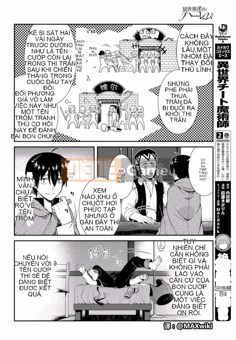 Mở hậu cung trong mê cung của một thế giới khác Chương 007