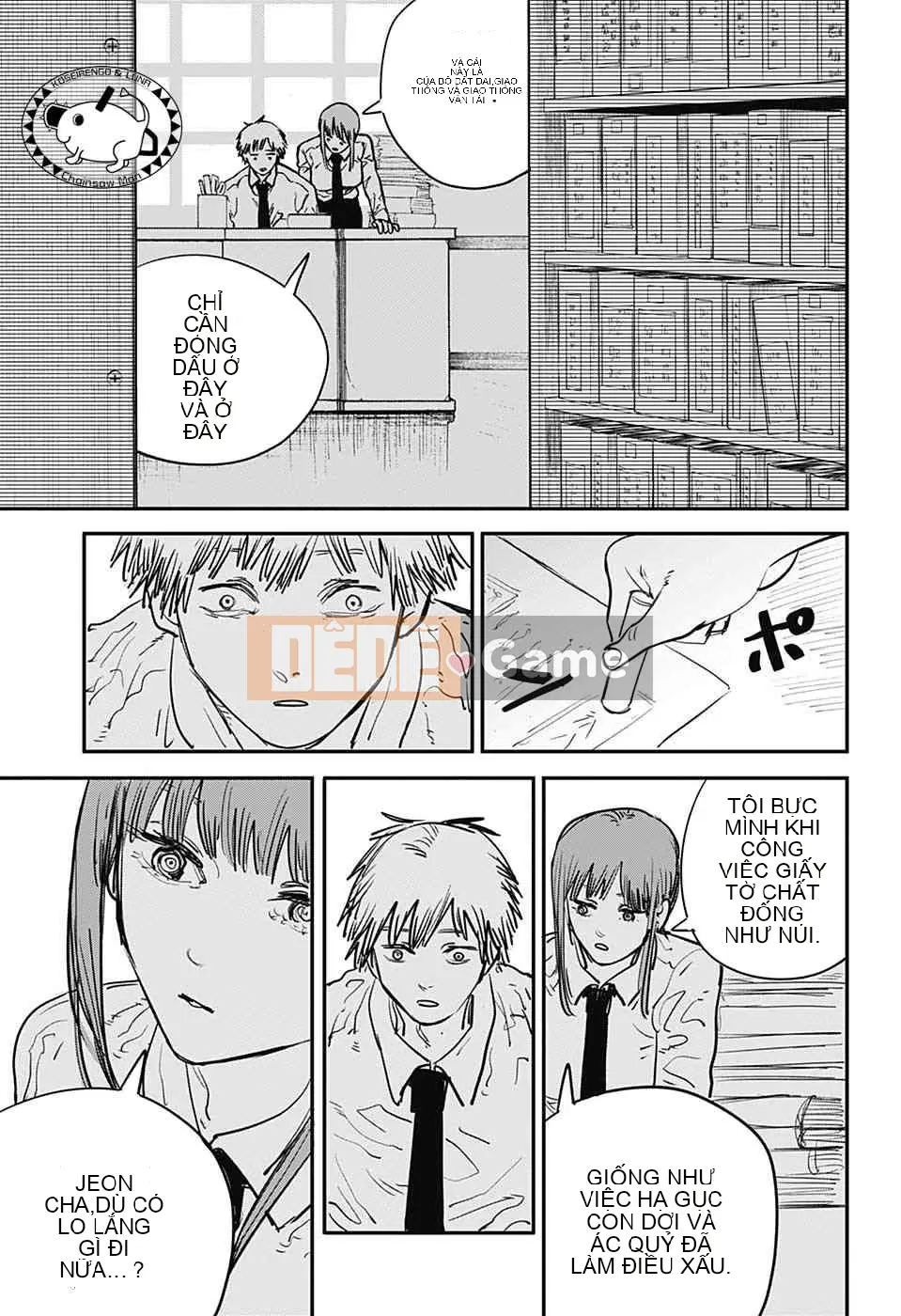 Người đàn ông cưa máy Chương 012