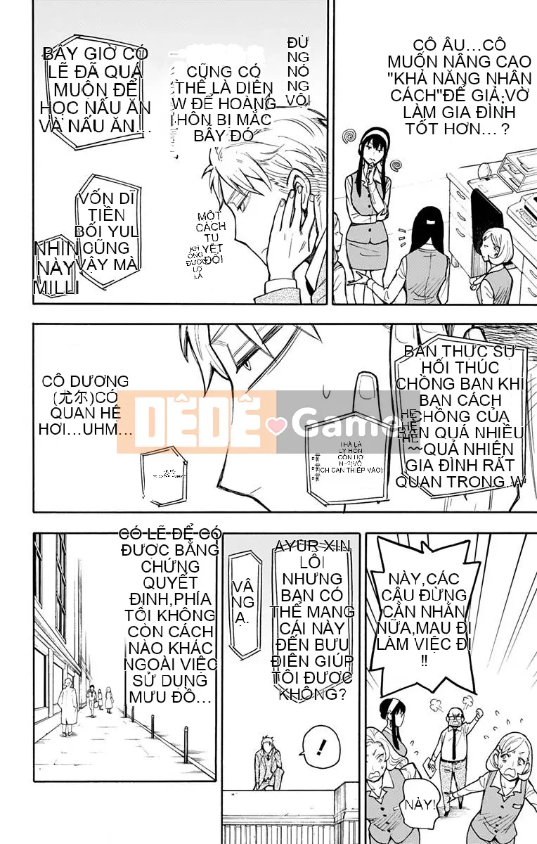 Gián điệp chơi nhà Chương 014