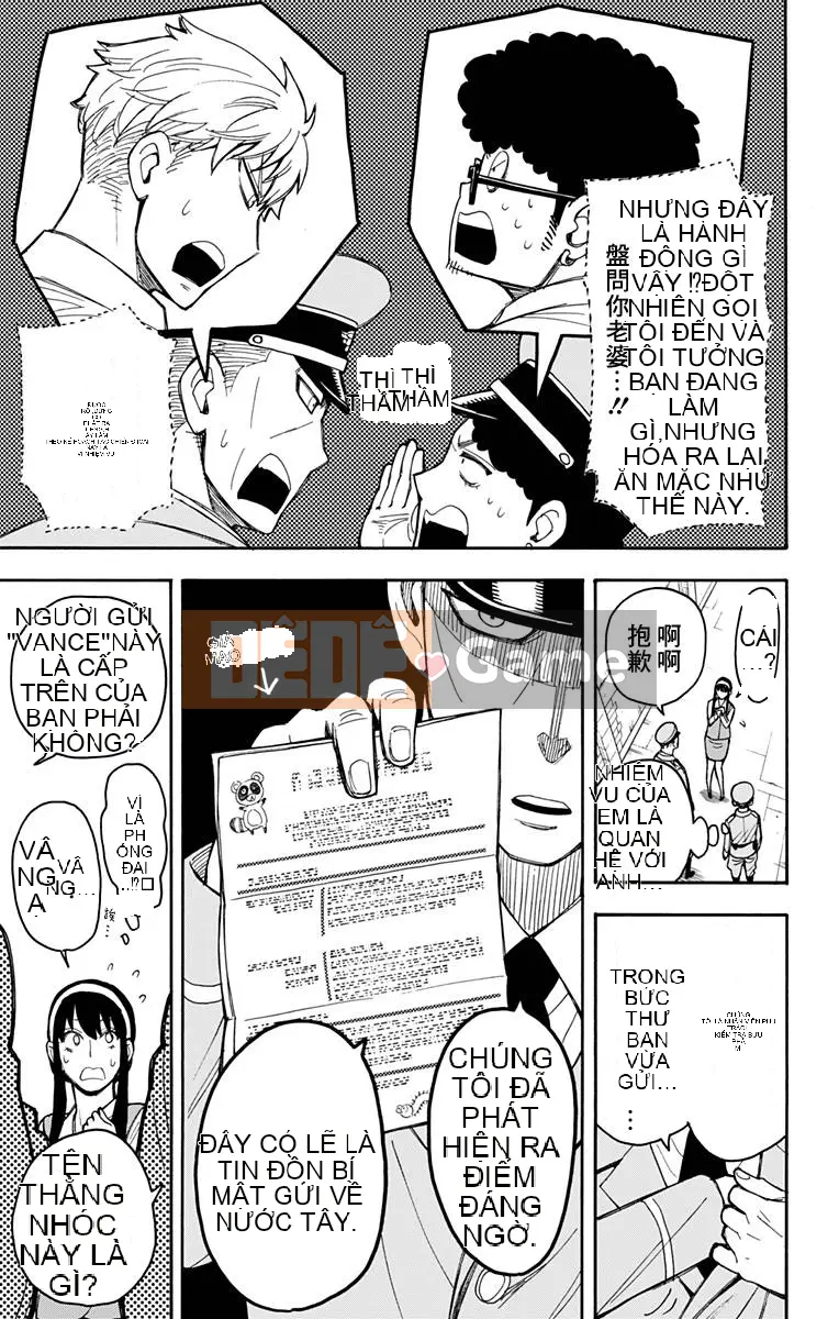 Gián điệp chơi nhà Chương 014