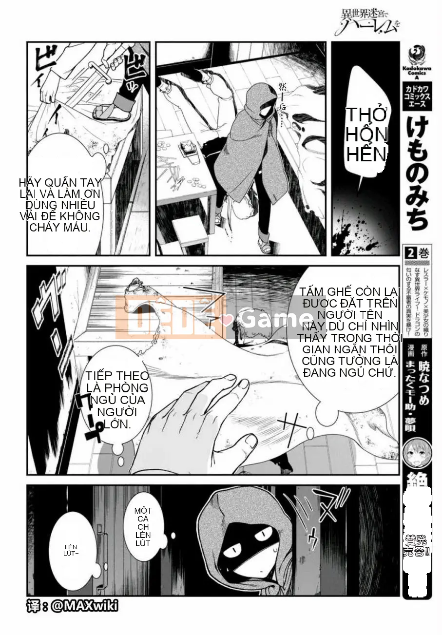 Mở hậu cung trong mê cung của một thế giới khác Chương 008