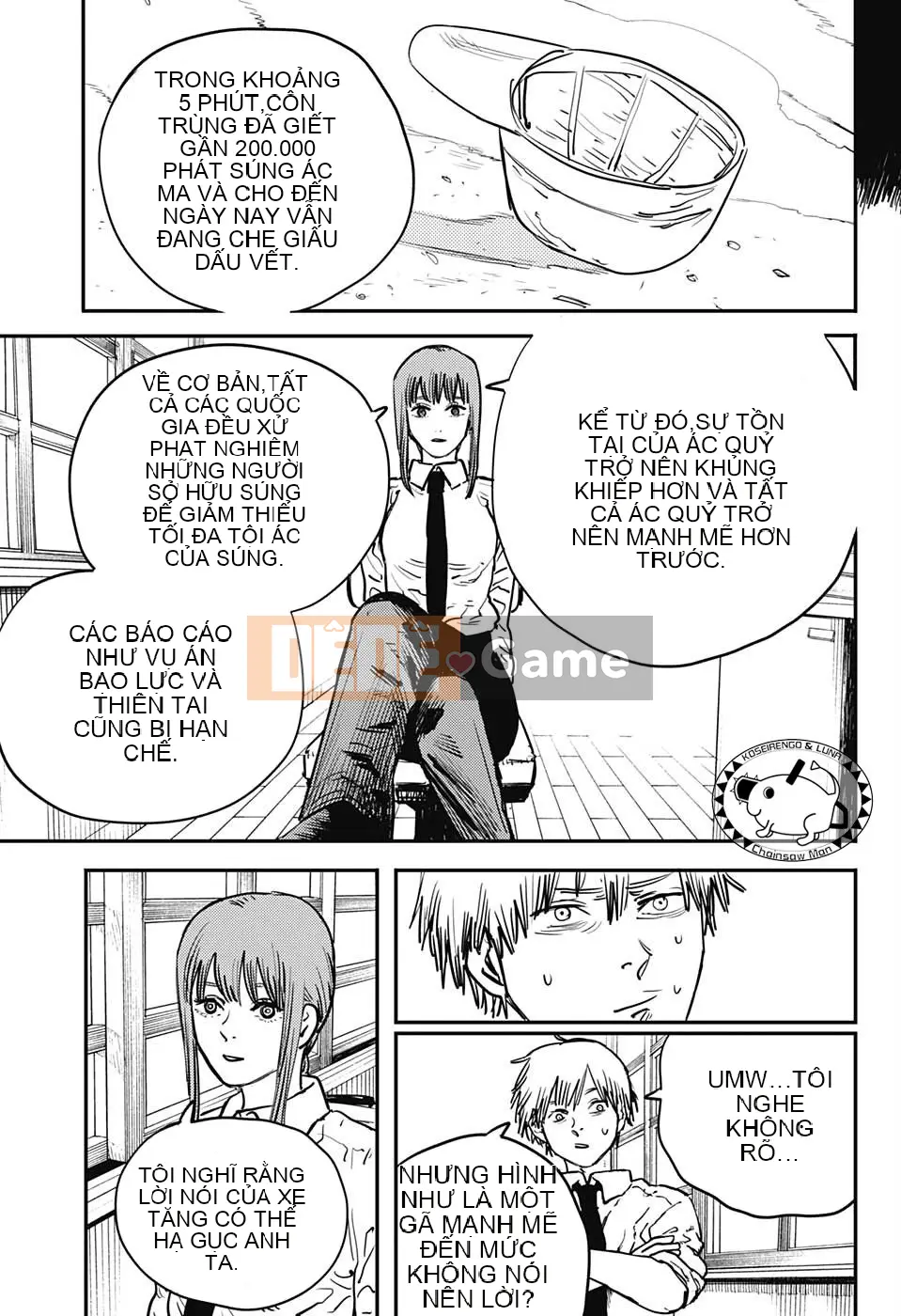 Người đàn ông cưa máy Chương 013