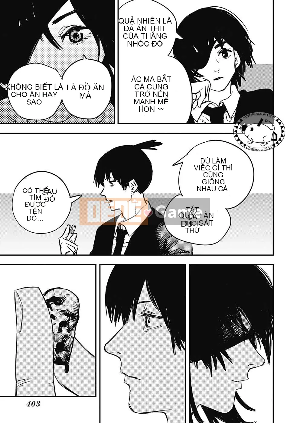 Người đàn ông cưa máy Chương 013