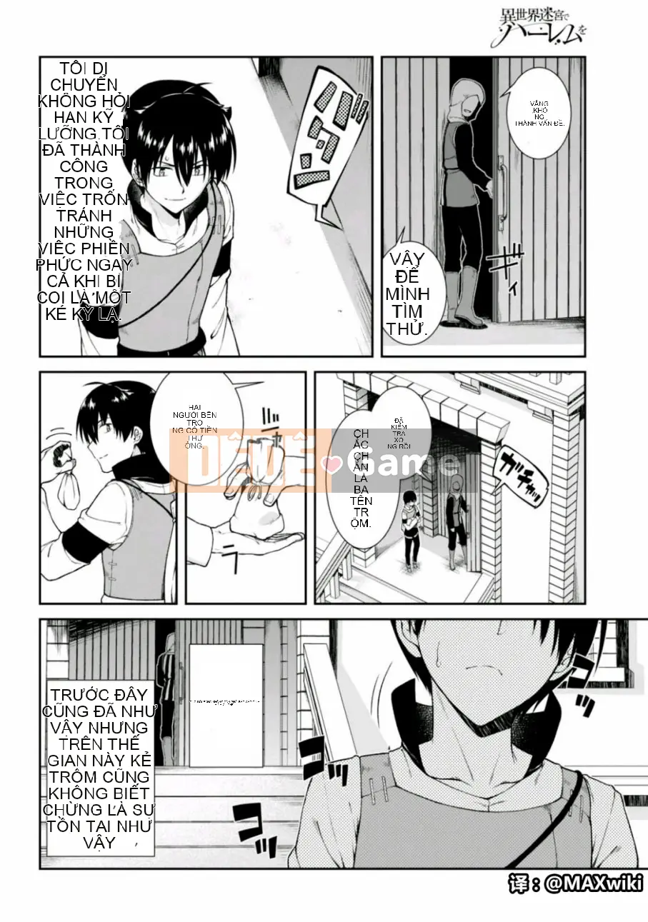 Mở hậu cung trong mê cung của một thế giới khác Chương 009