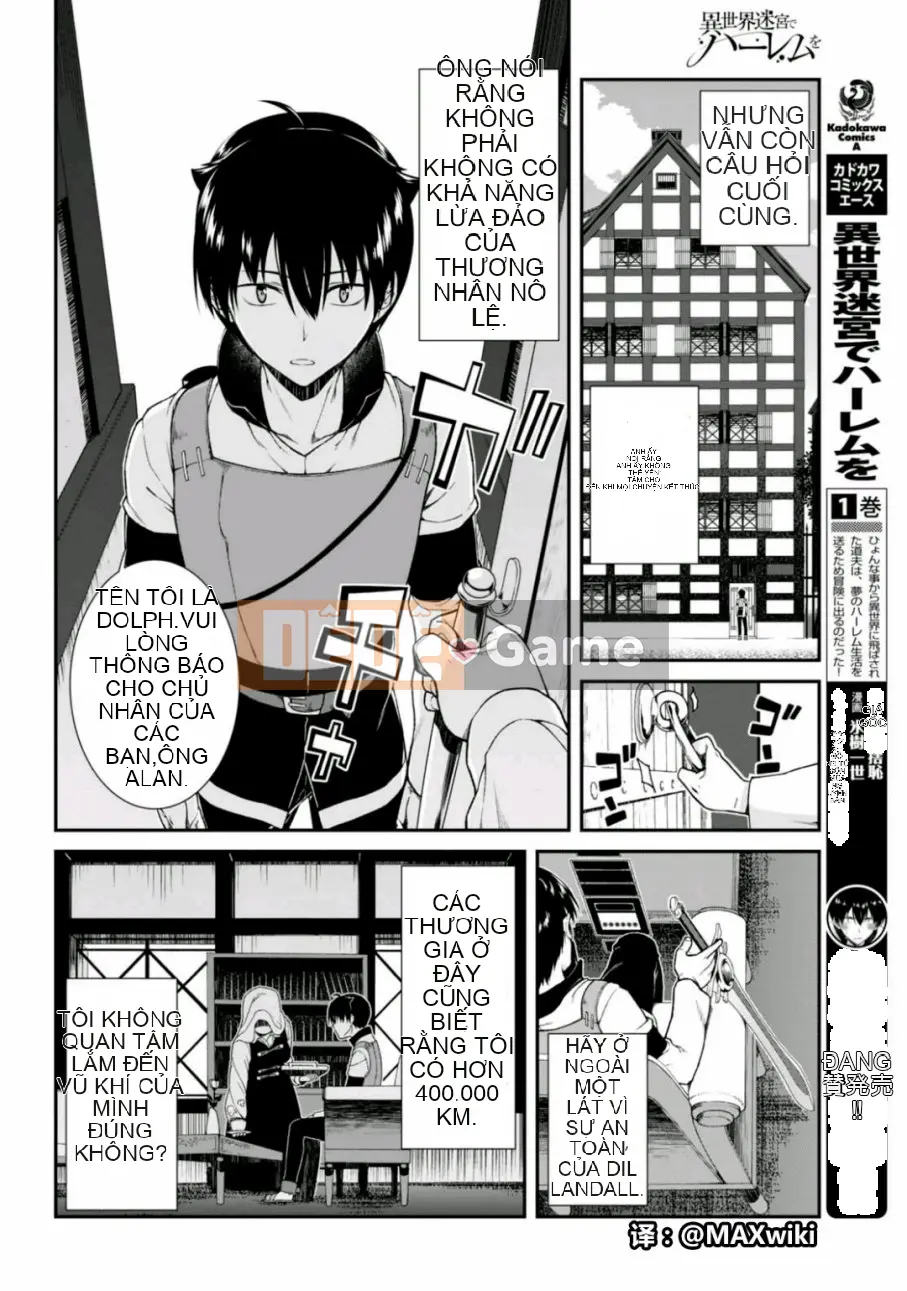 Mở hậu cung trong mê cung của một thế giới khác Chương 009