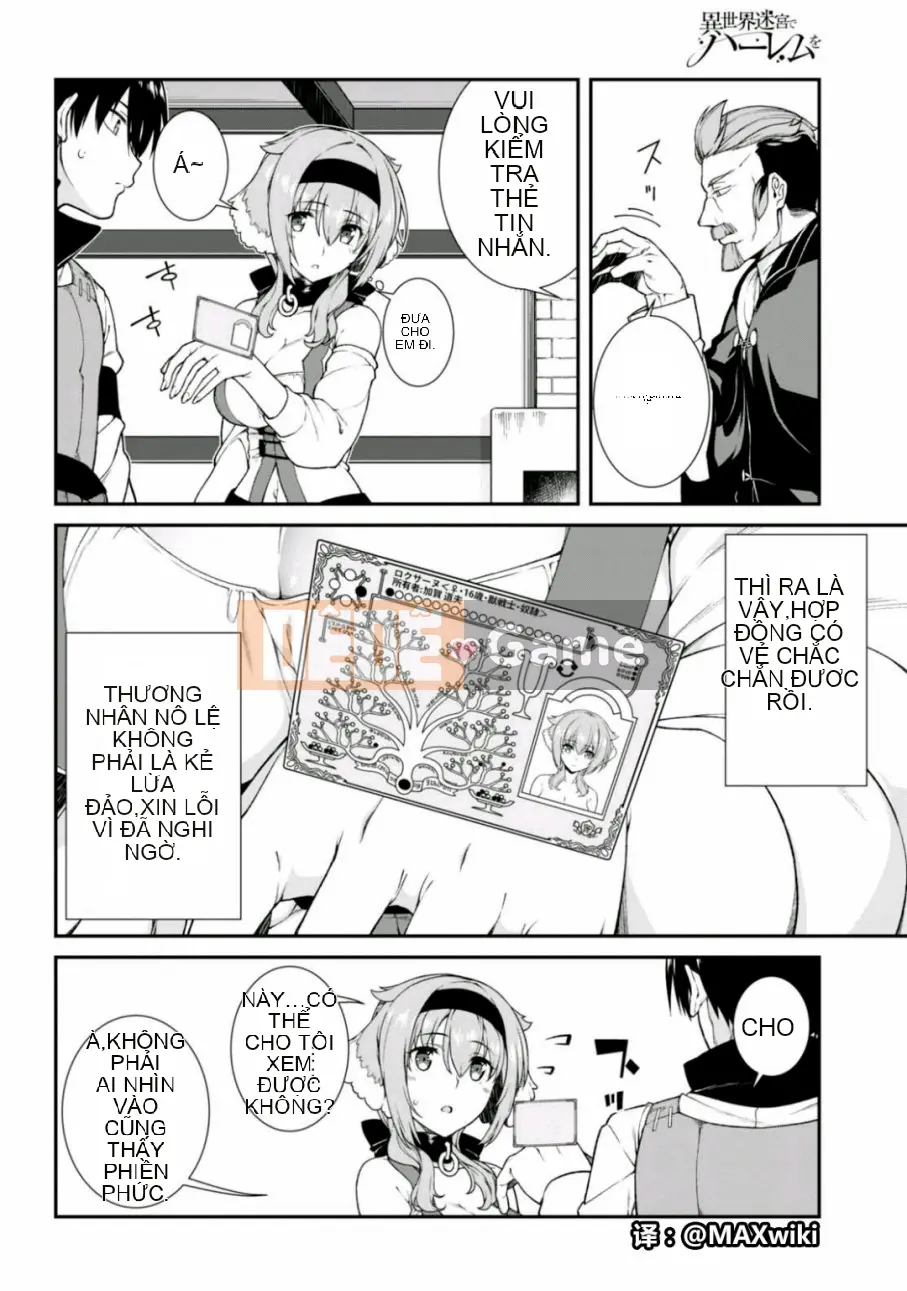 Mở hậu cung trong mê cung của một thế giới khác Chương 009
