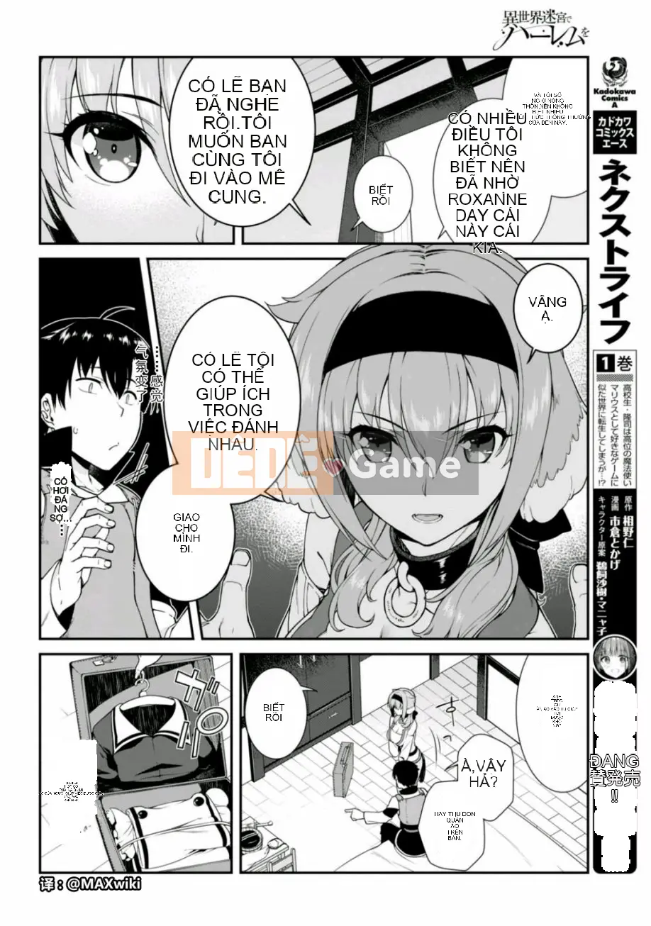 Mở hậu cung trong mê cung của một thế giới khác Chương 010