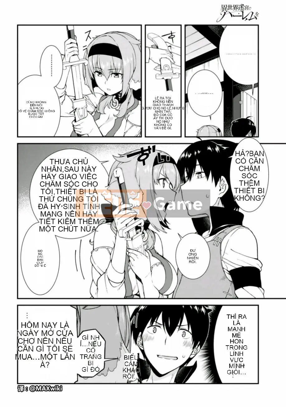 Mở hậu cung trong mê cung của một thế giới khác Chương 010