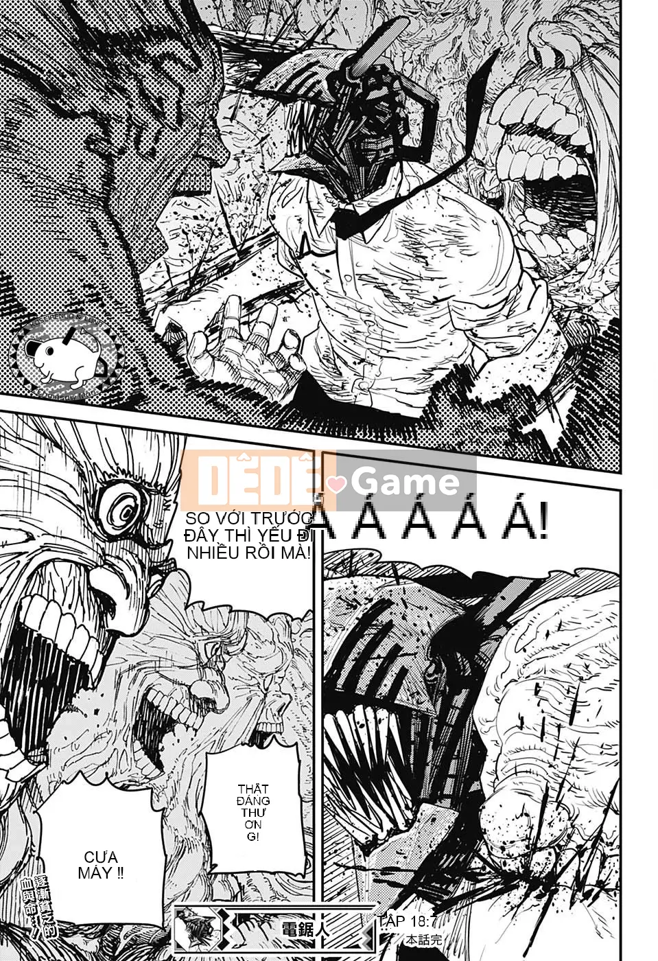 Người đàn ông cưa máy Chương 018