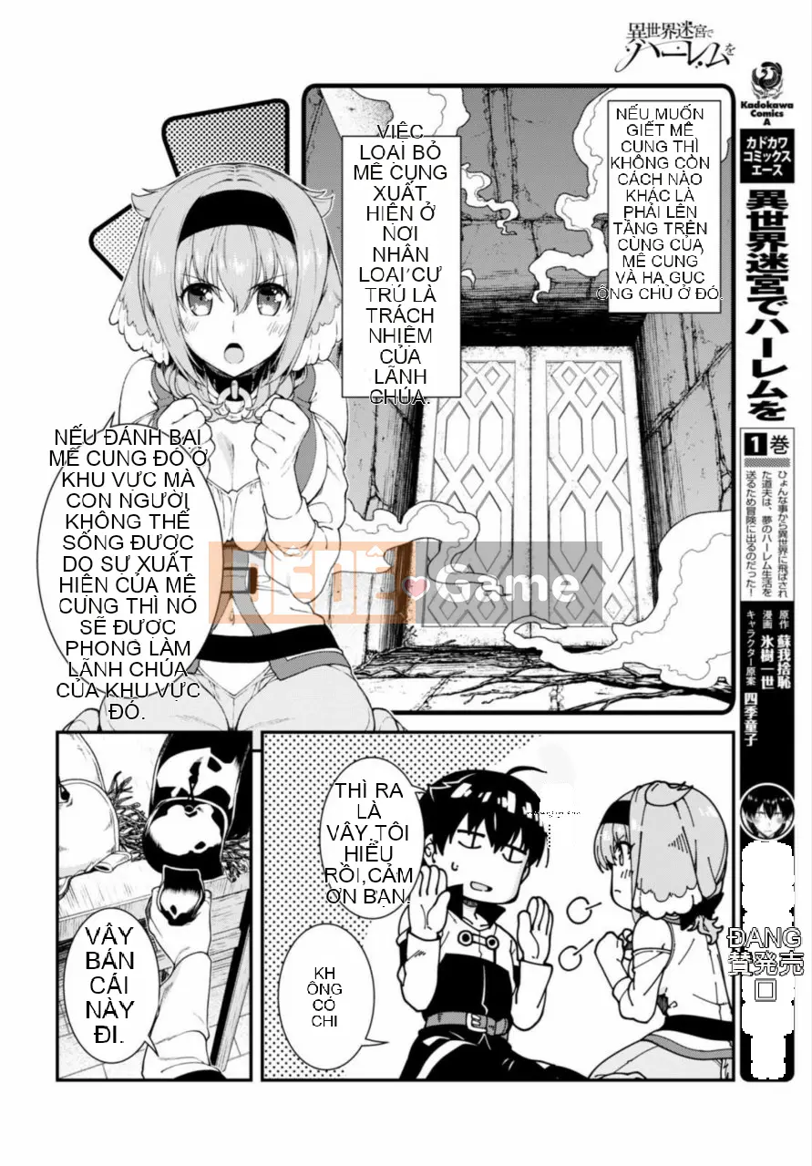 Mở hậu cung trong mê cung của một thế giới khác Chương 014