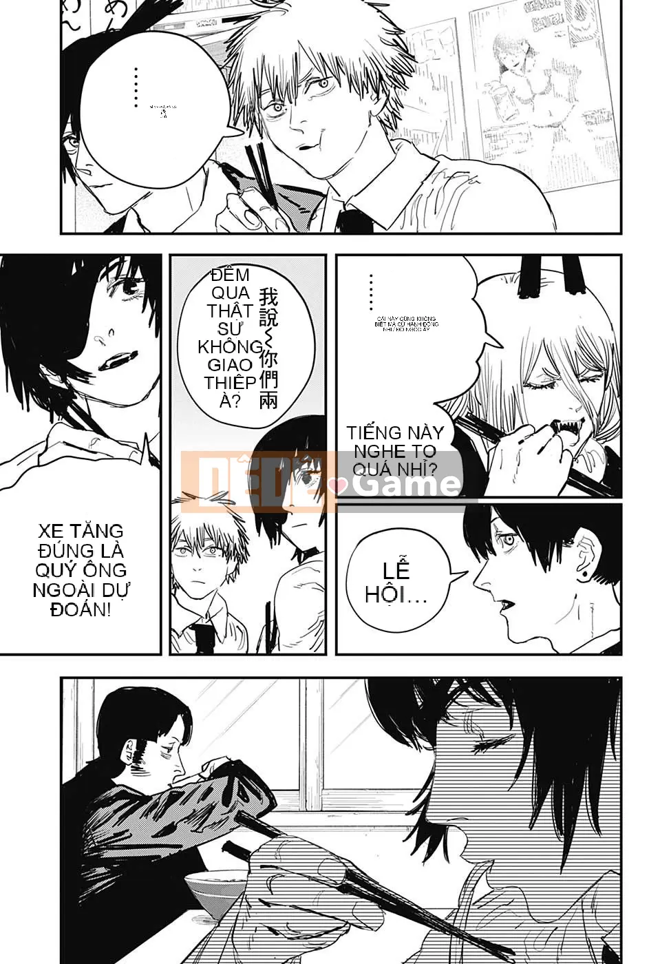 Người đàn ông cưa máy Chương 023