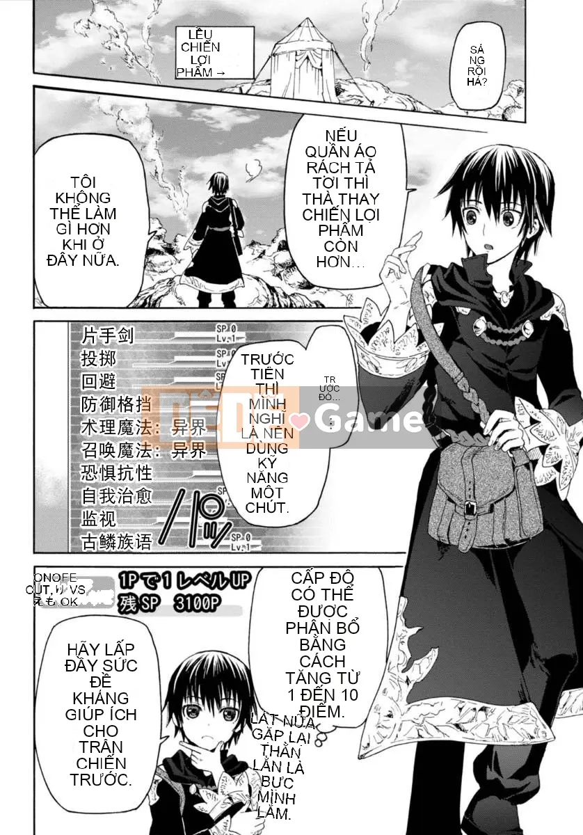 Rhapsody của một thế giới khác bắt đầu từ cuộc hành trình của cái chết Chương 001