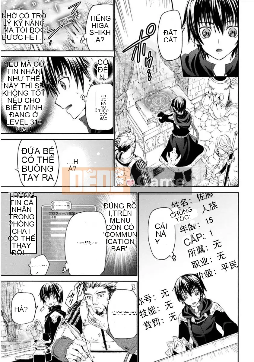 Rhapsody của một thế giới khác bắt đầu từ cuộc hành trình của cái chết Chương 002