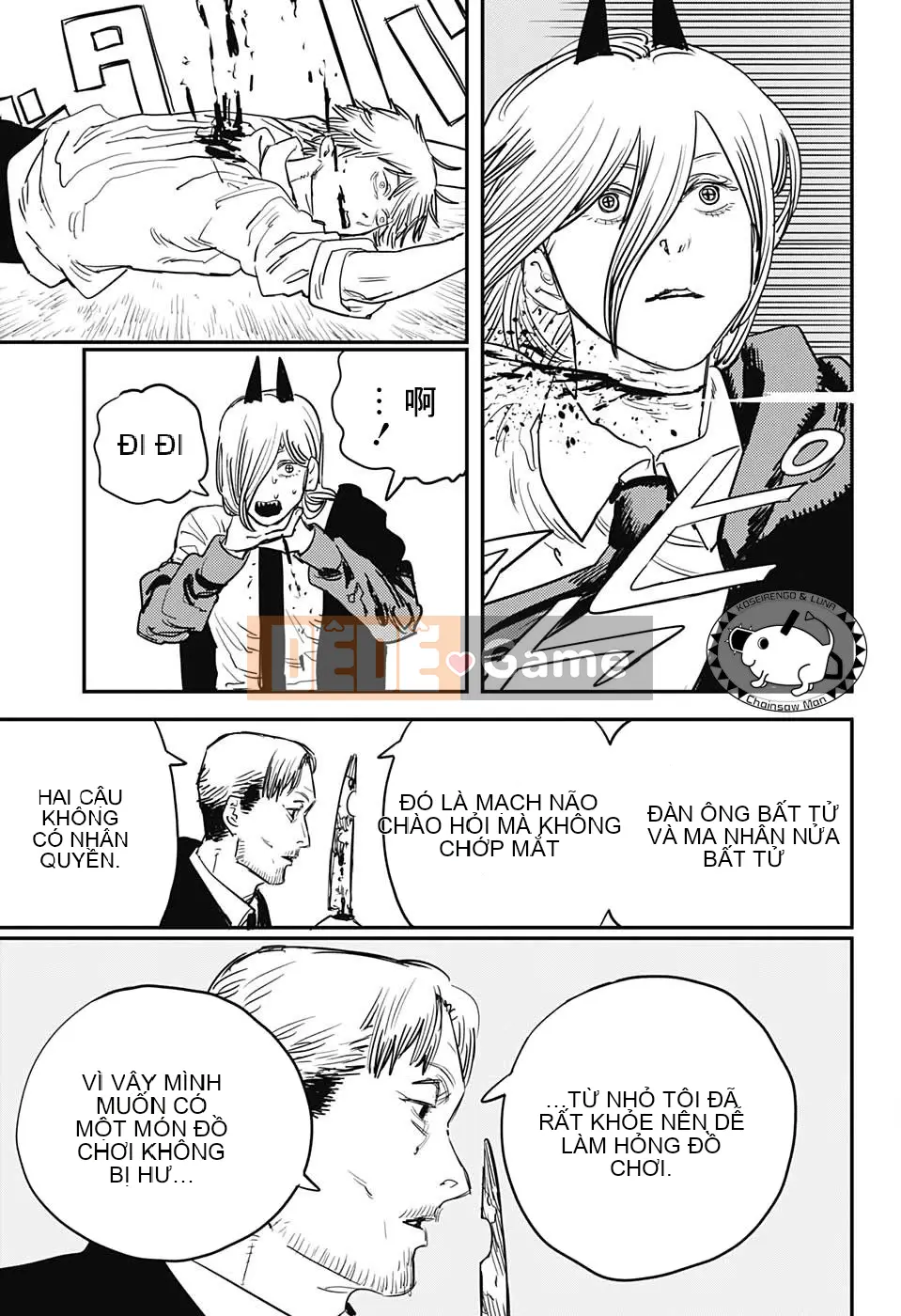 Người đàn ông cưa máy Chương 030