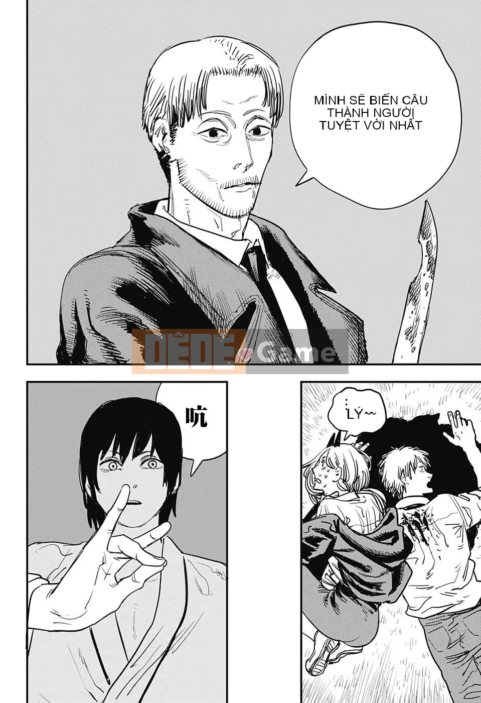 Người đàn ông cưa máy Chương 030