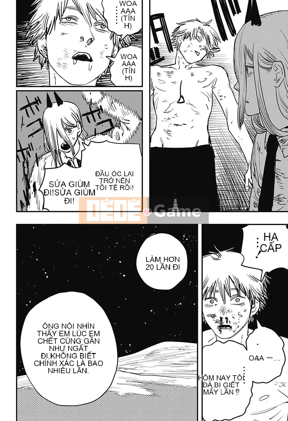 Người đàn ông cưa máy Chương 030