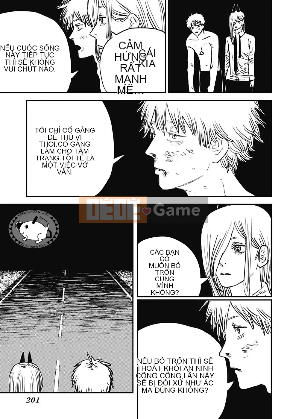 Người đàn ông cưa máy Chương 030