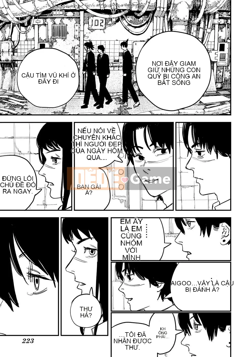 Người đàn ông cưa máy Chương 031