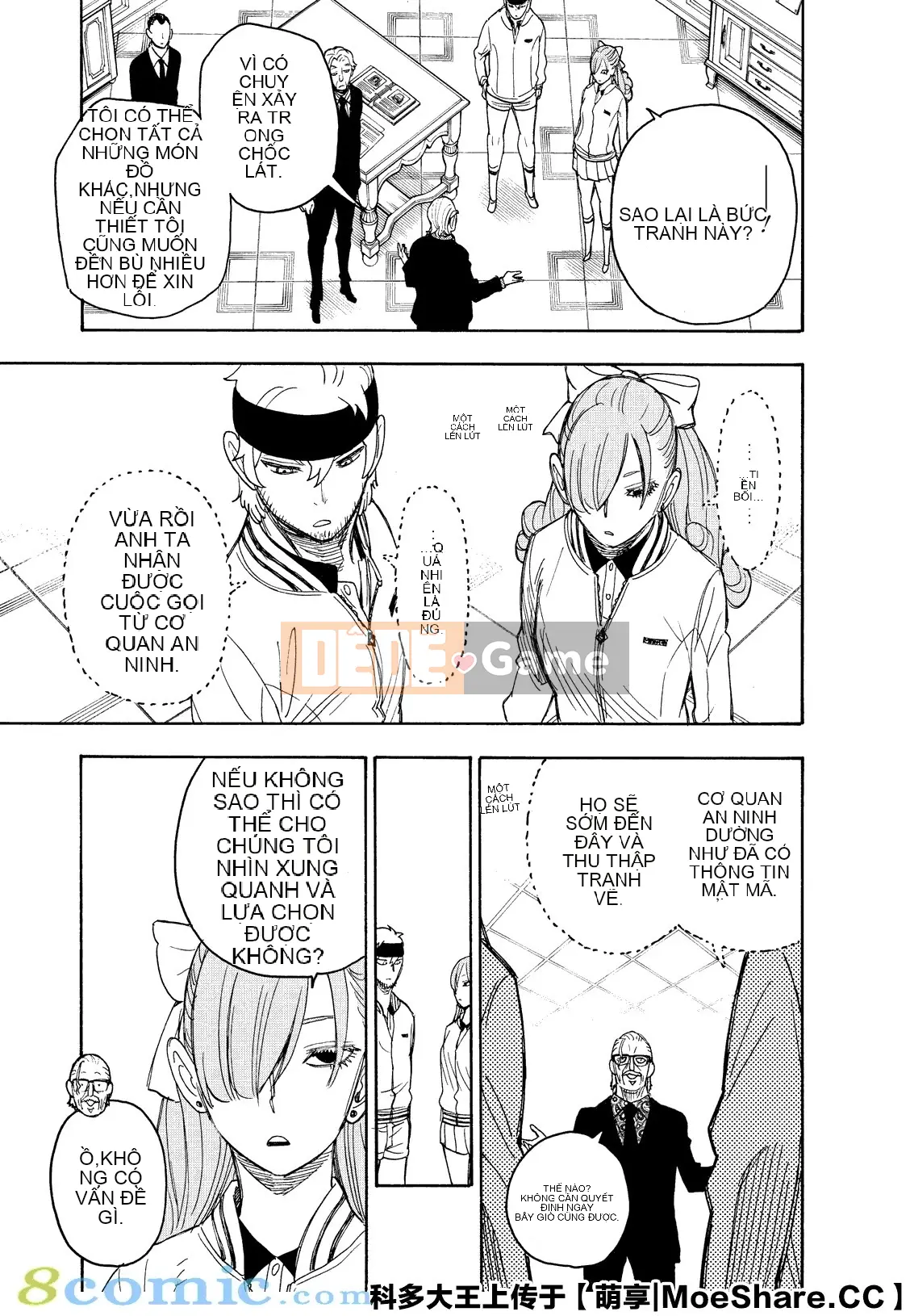 Gián điệp chơi nhà Chương 033