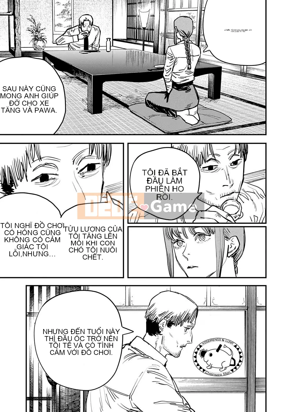 Người đàn ông cưa máy Chương 032