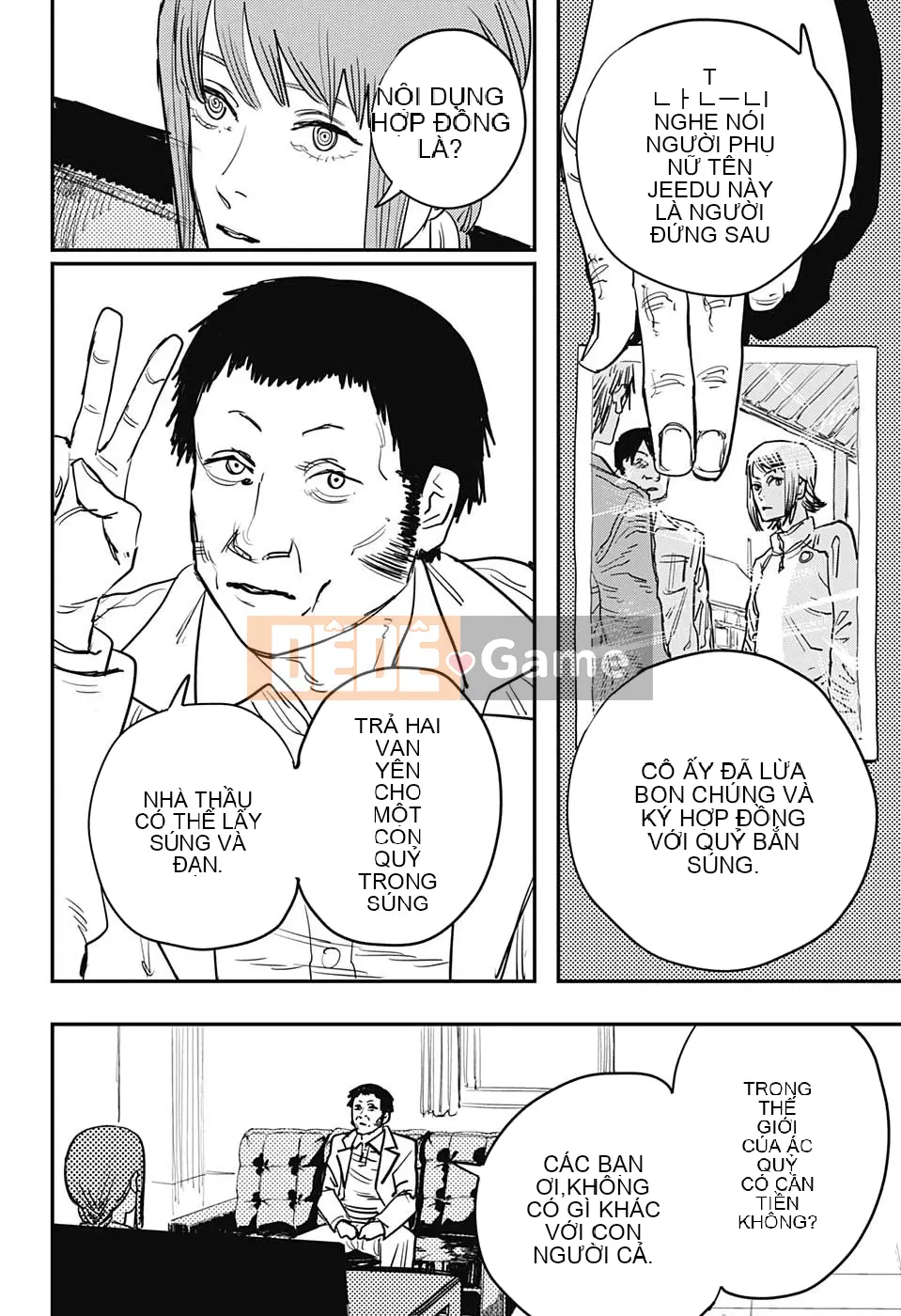 Người đàn ông cưa máy Chương 033