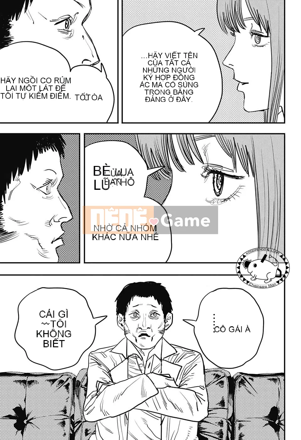 Người đàn ông cưa máy Chương 033