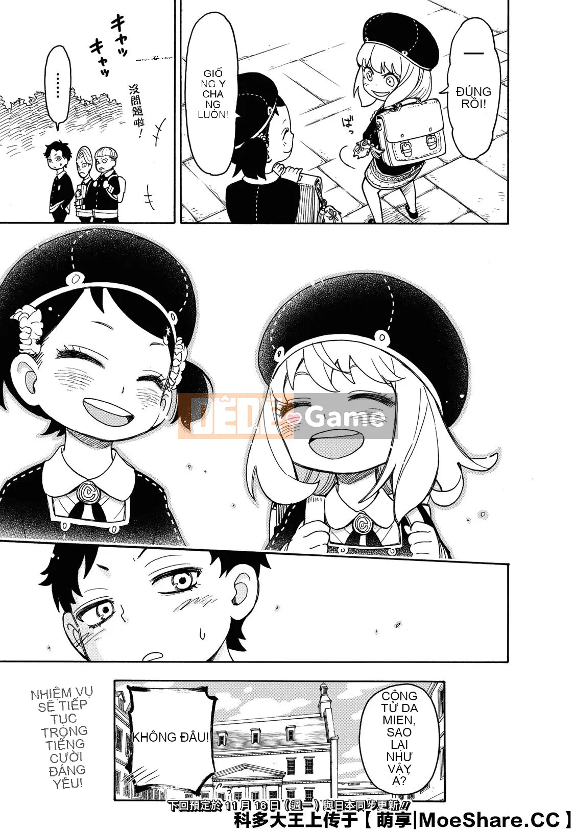 Gián điệp chơi nhà Chương 036