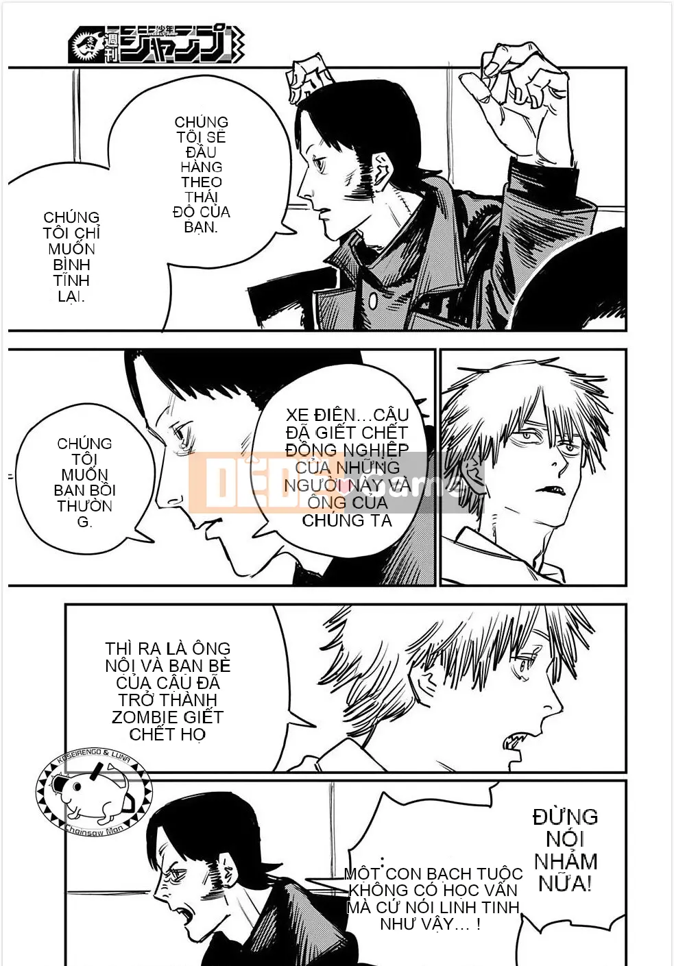 Người đàn ông cưa máy Chương 036