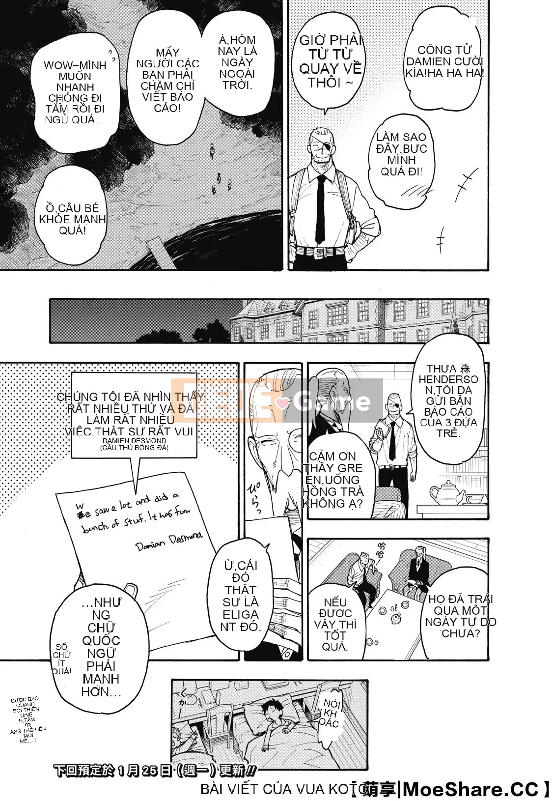 Gián điệp chơi nhà Chương 039