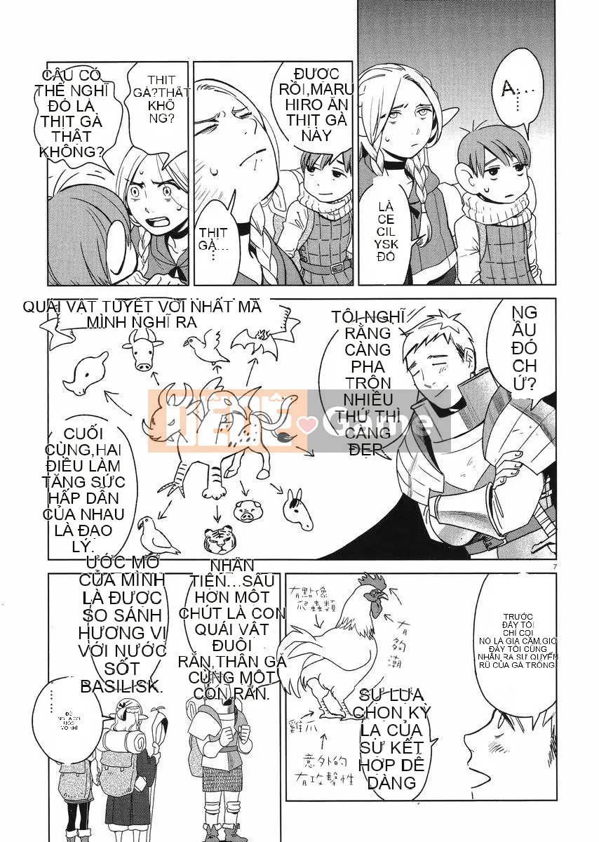 Thực phẩm mê cung Chương 003