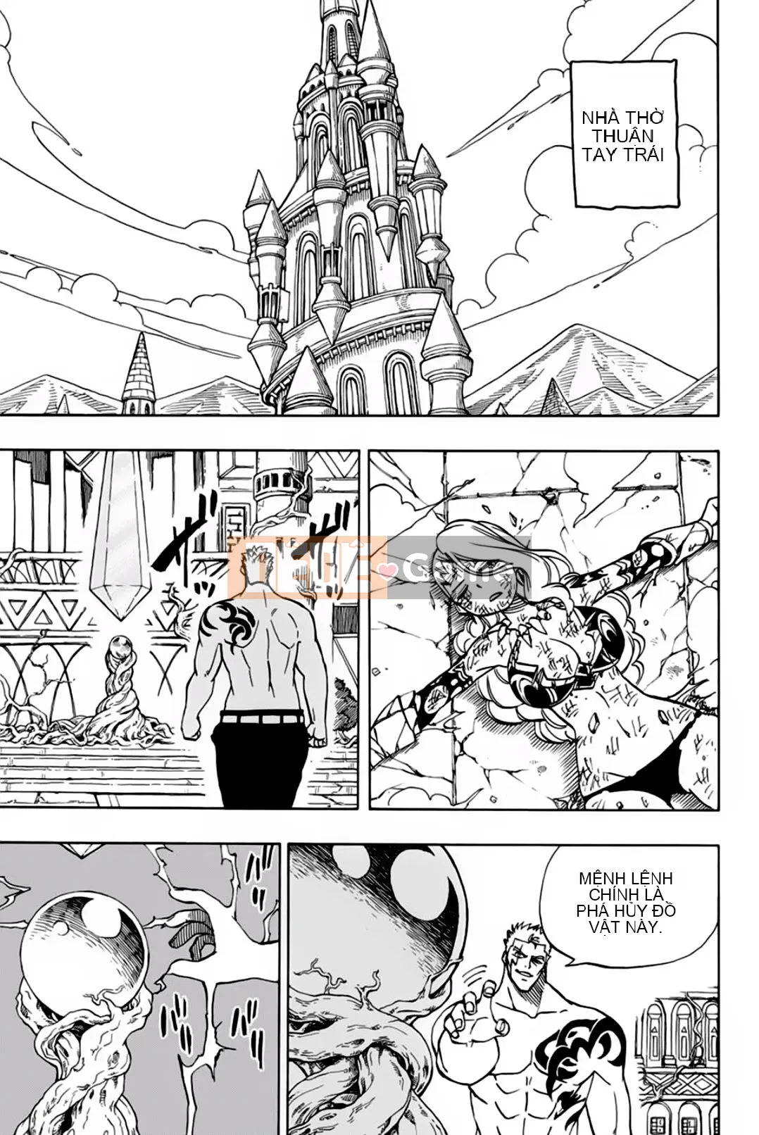 Sứ mệnh trăm năm Fairy Tail Chương 042