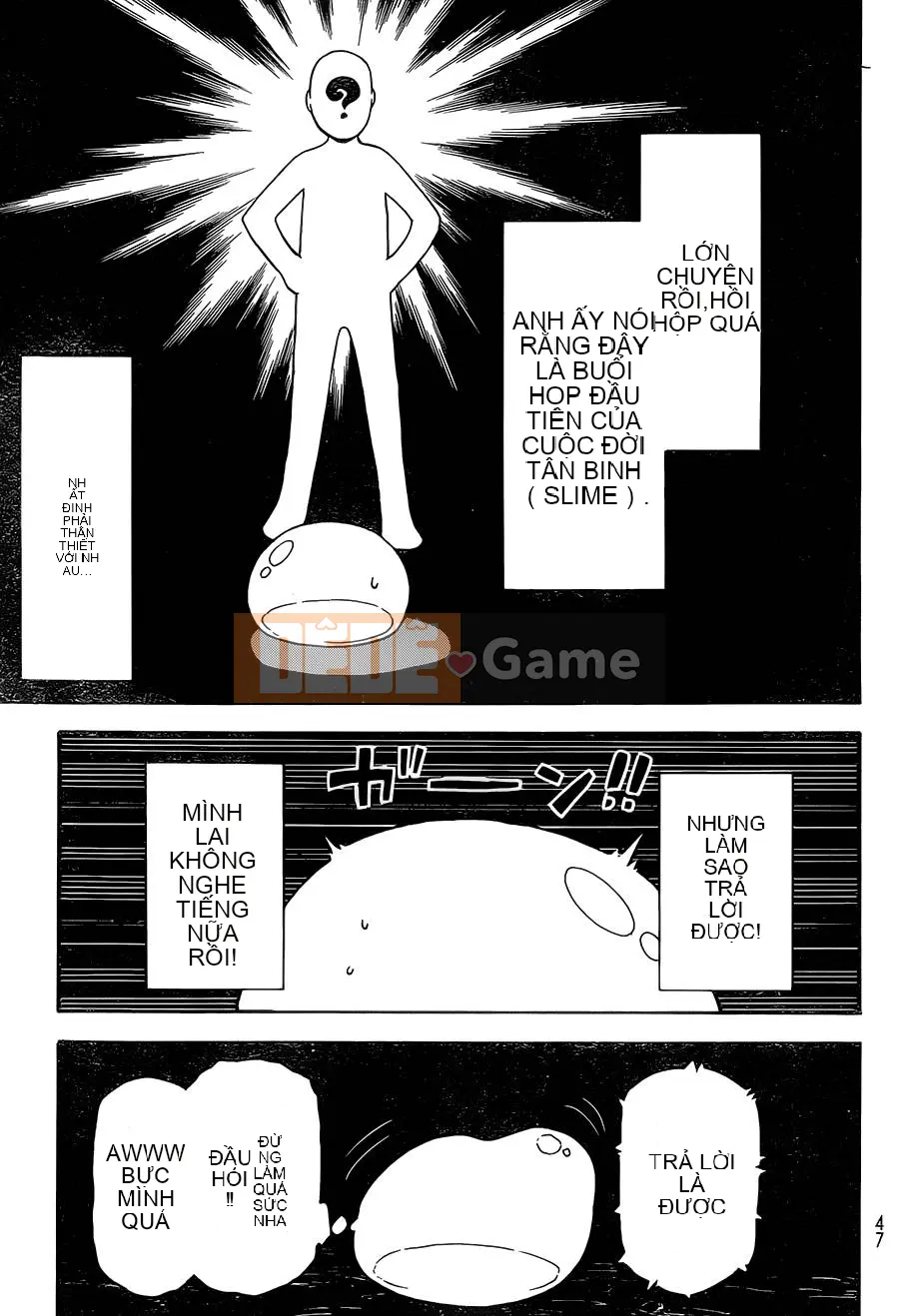 Điều về việc tôi trở thành một chất nhờn sau khi tái sinh Chương 001