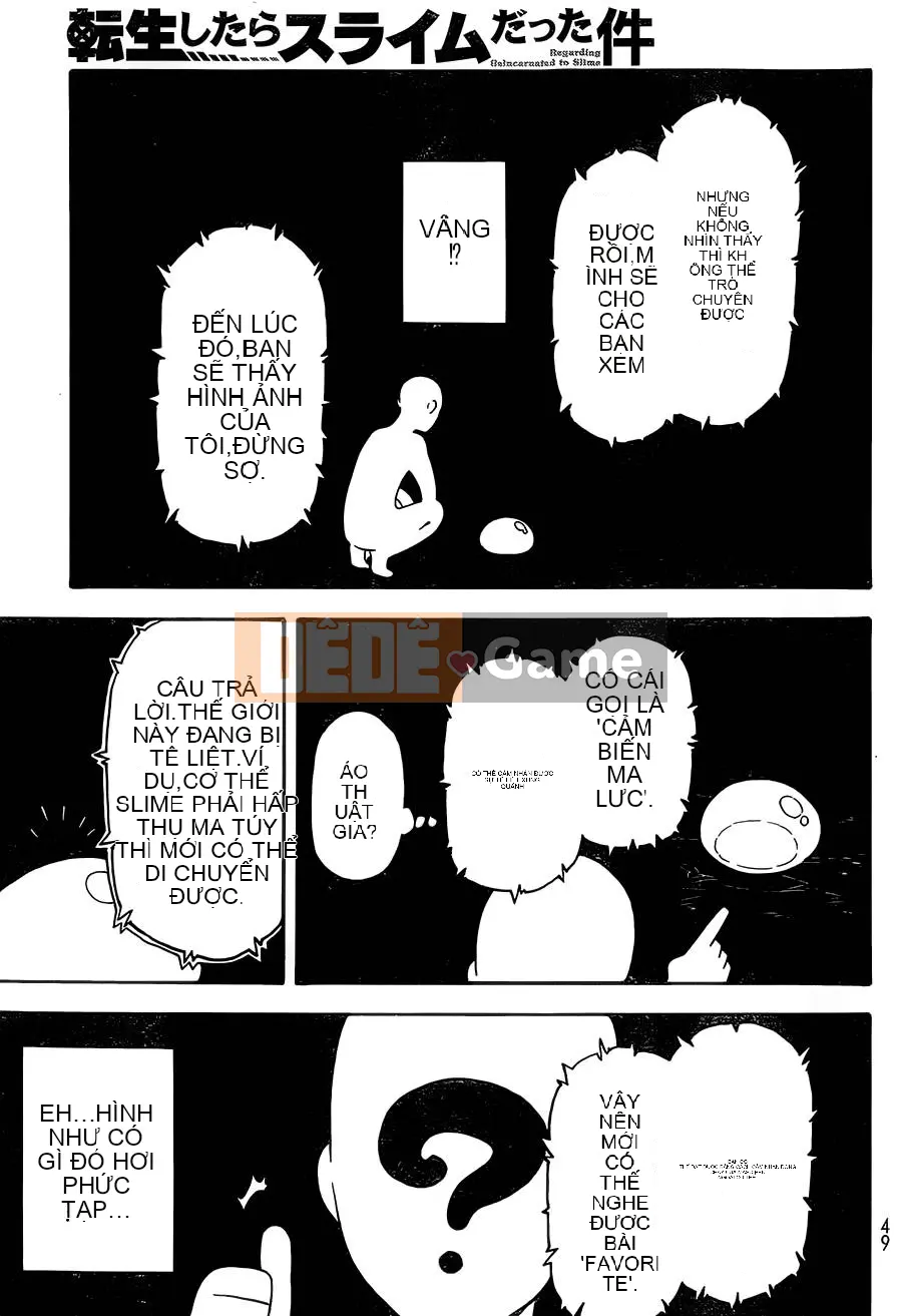 Điều về việc tôi trở thành một chất nhờn sau khi tái sinh Chương 001