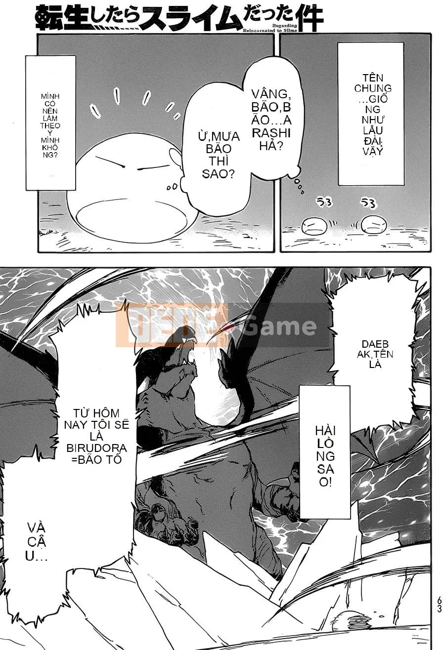 Điều về việc tôi trở thành một chất nhờn sau khi tái sinh Chương 001