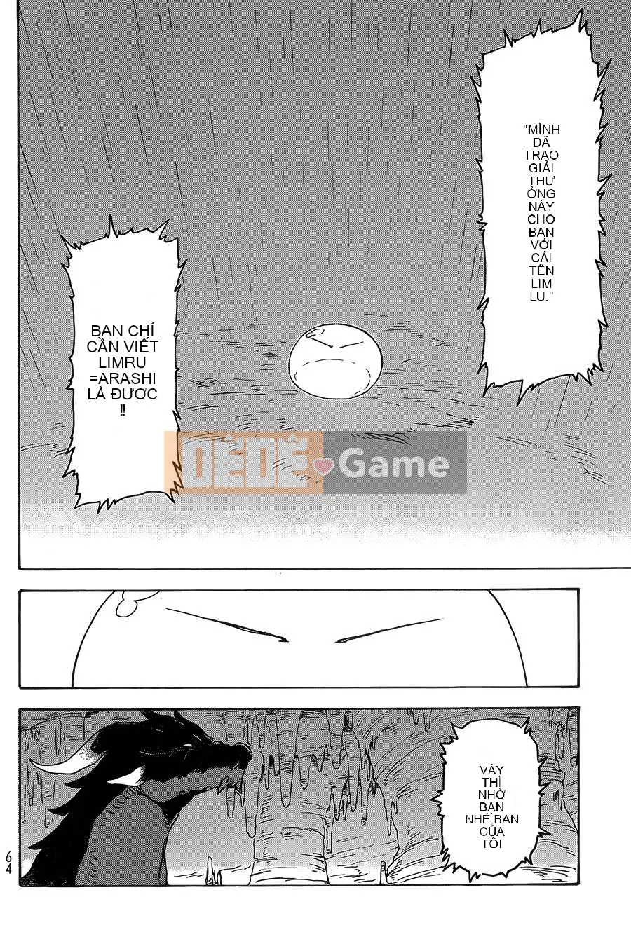 Điều về việc tôi trở thành một chất nhờn sau khi tái sinh Chương 001