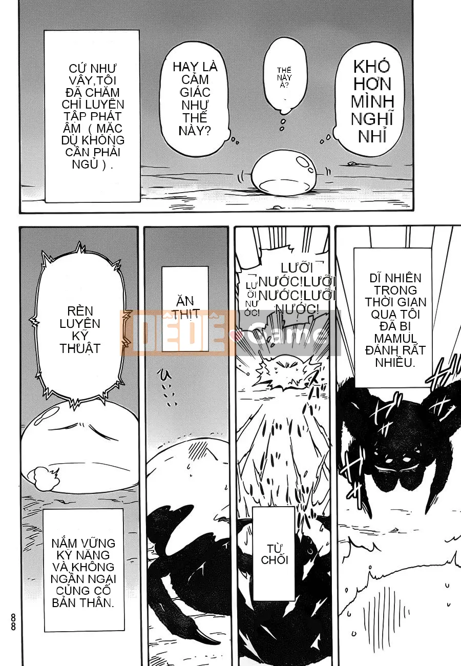 Điều về việc tôi trở thành một chất nhờn sau khi tái sinh Chương 002