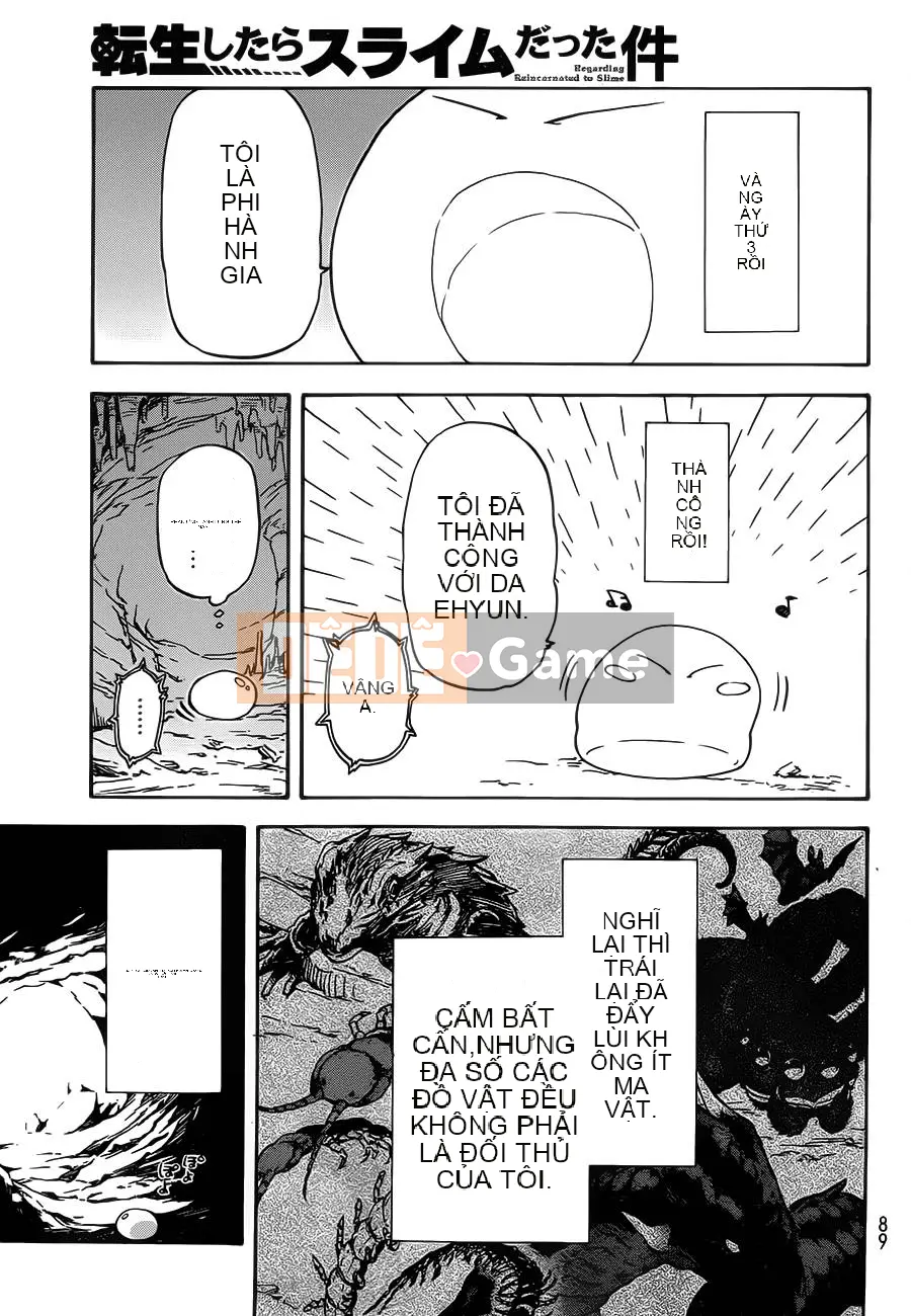 Điều về việc tôi trở thành một chất nhờn sau khi tái sinh Chương 002