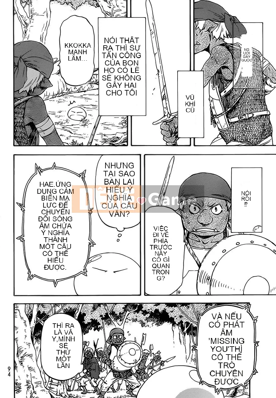 Điều về việc tôi trở thành một chất nhờn sau khi tái sinh Chương 002