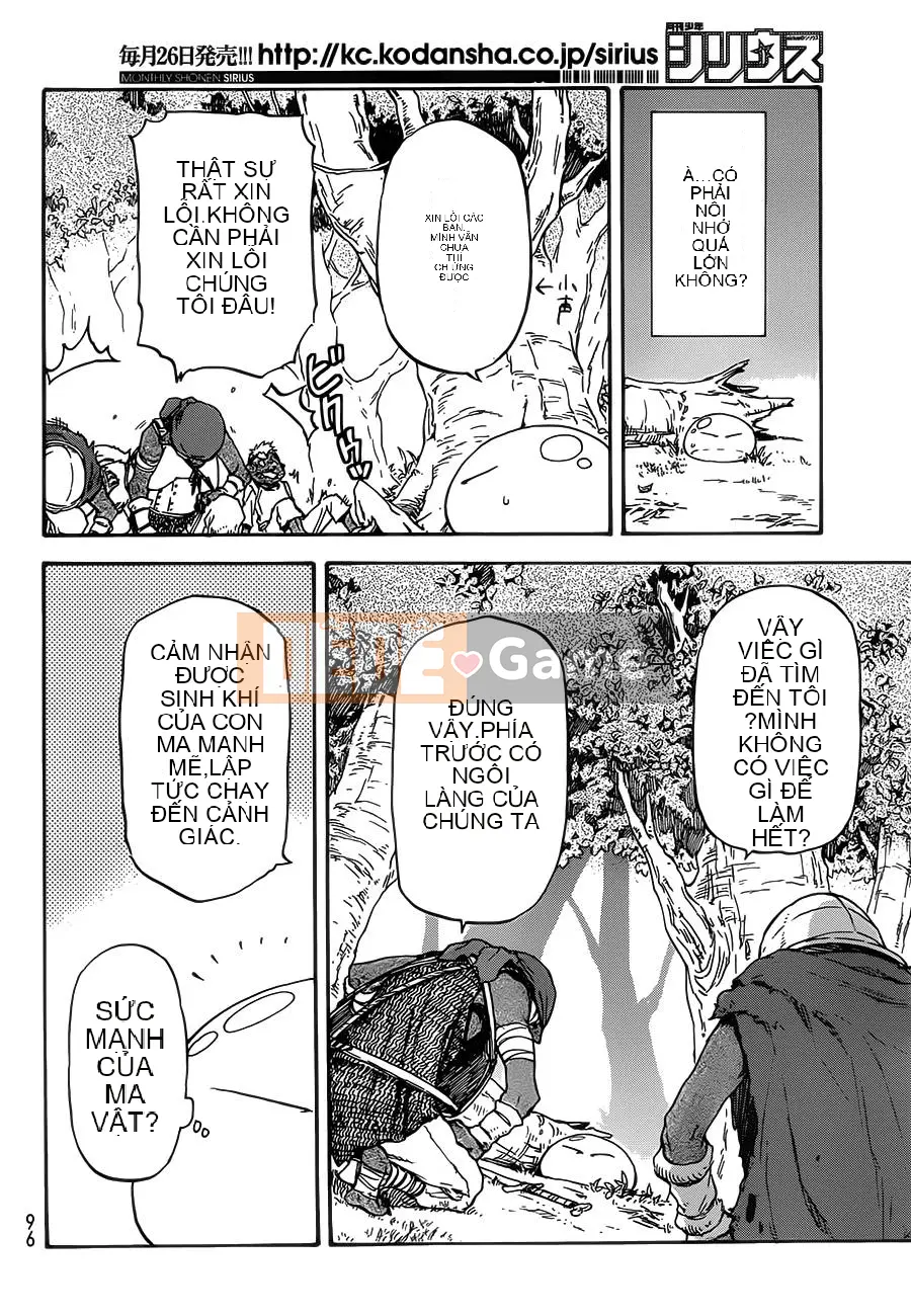 Điều về việc tôi trở thành một chất nhờn sau khi tái sinh Chương 002