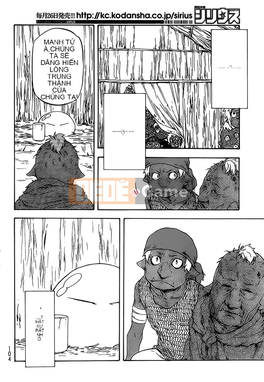 Điều về việc tôi trở thành một chất nhờn sau khi tái sinh Chương 002