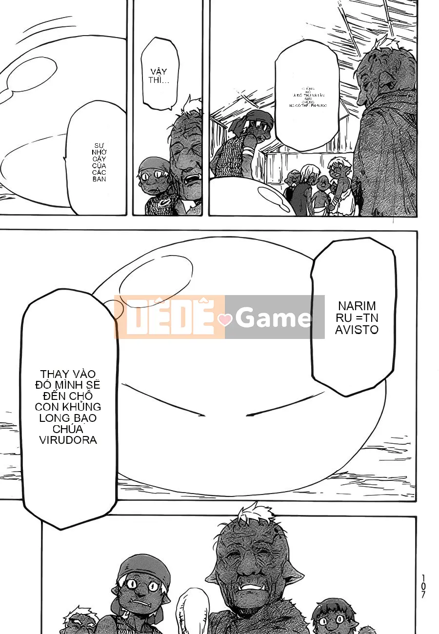 Điều về việc tôi trở thành một chất nhờn sau khi tái sinh Chương 002