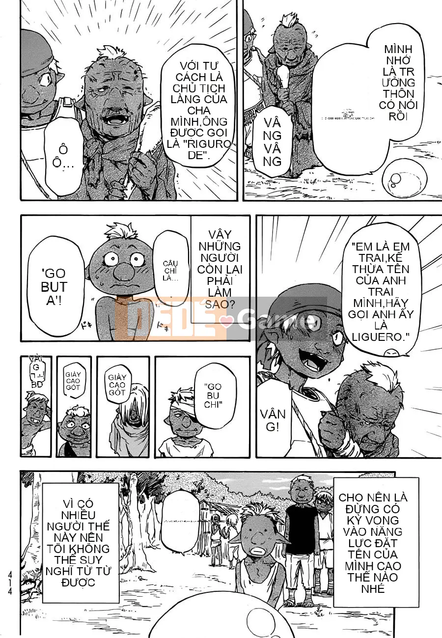 Điều về việc tôi trở thành một chất nhờn sau khi tái sinh Chương 003