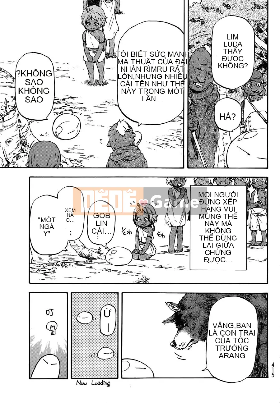 Điều về việc tôi trở thành một chất nhờn sau khi tái sinh Chương 003