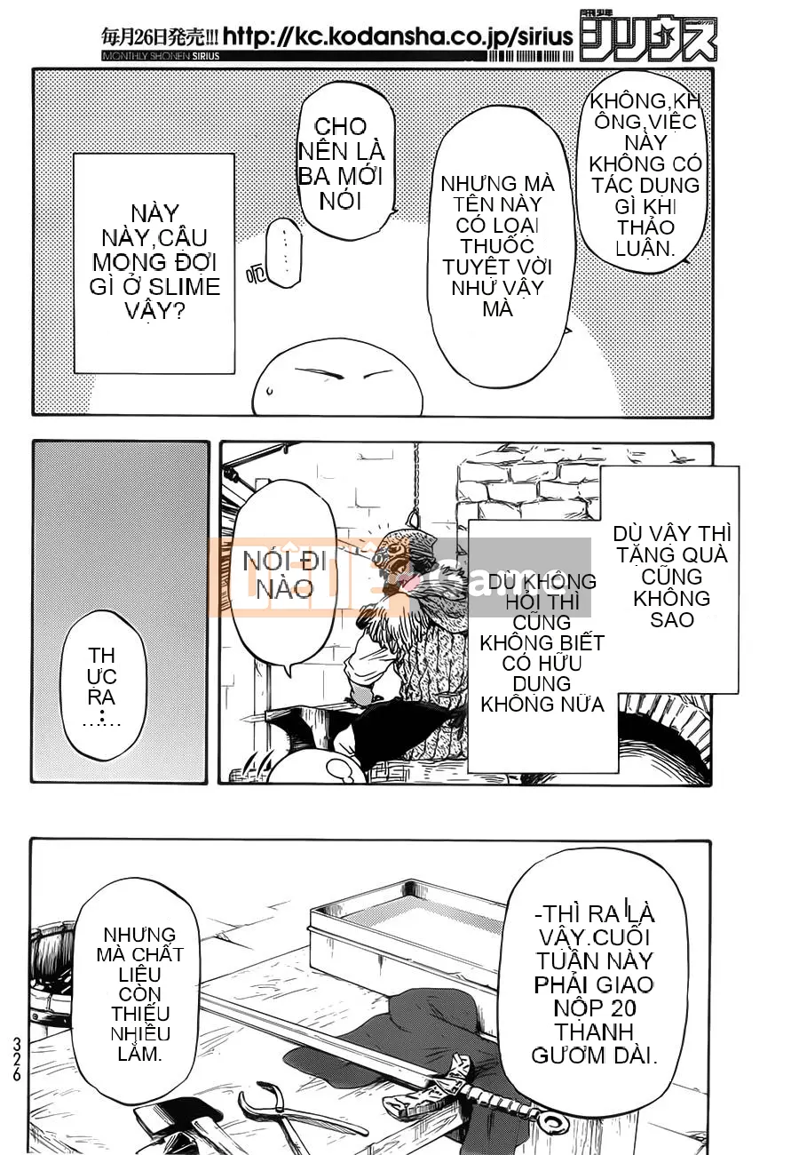 Điều về việc tôi trở thành một chất nhờn sau khi tái sinh Chương 005