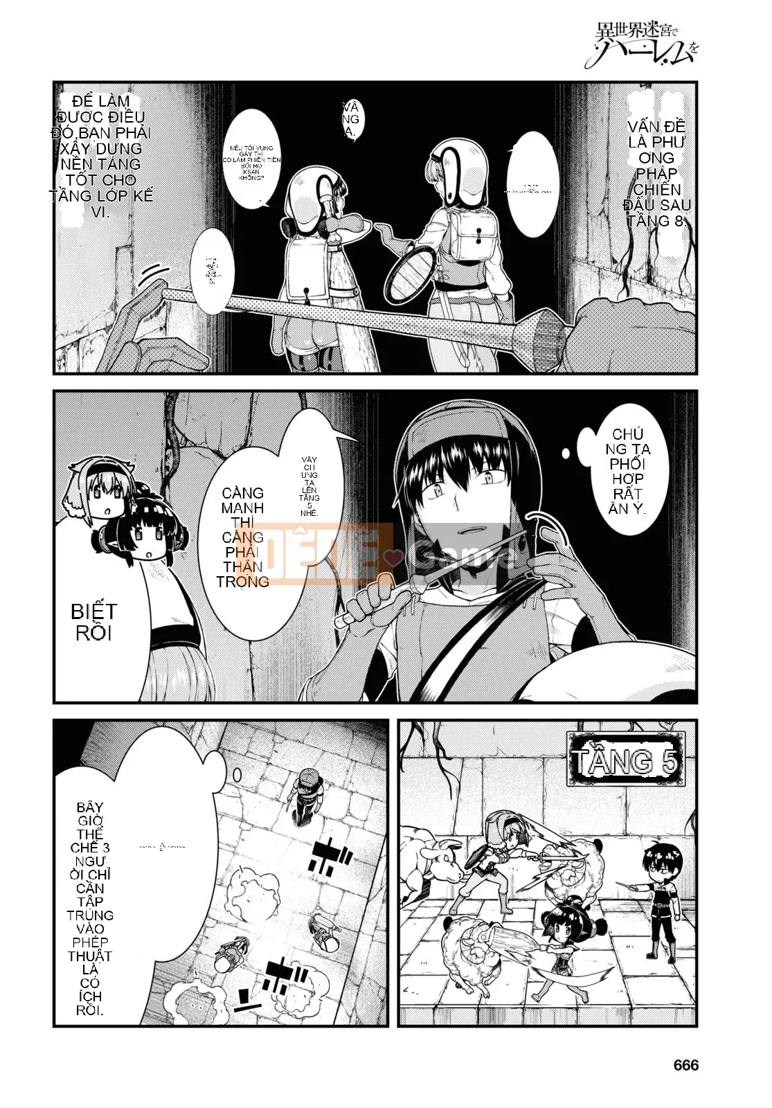 Mở hậu cung trong mê cung của một thế giới khác Chương 045